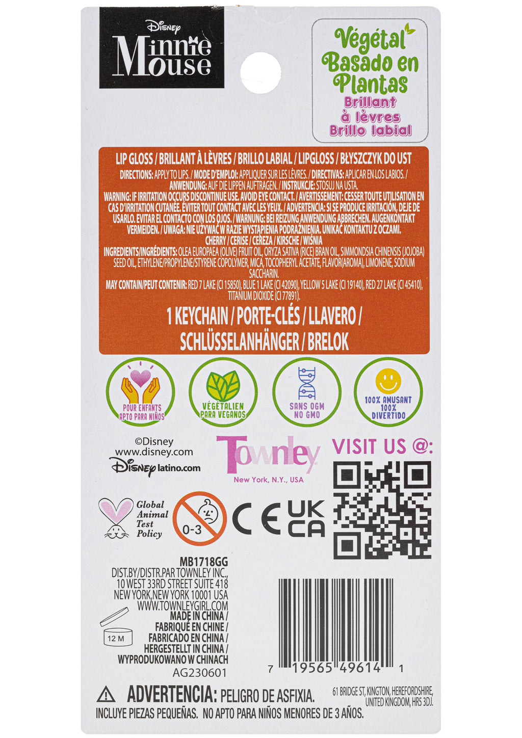 Minnie Mouse Lip Gloss