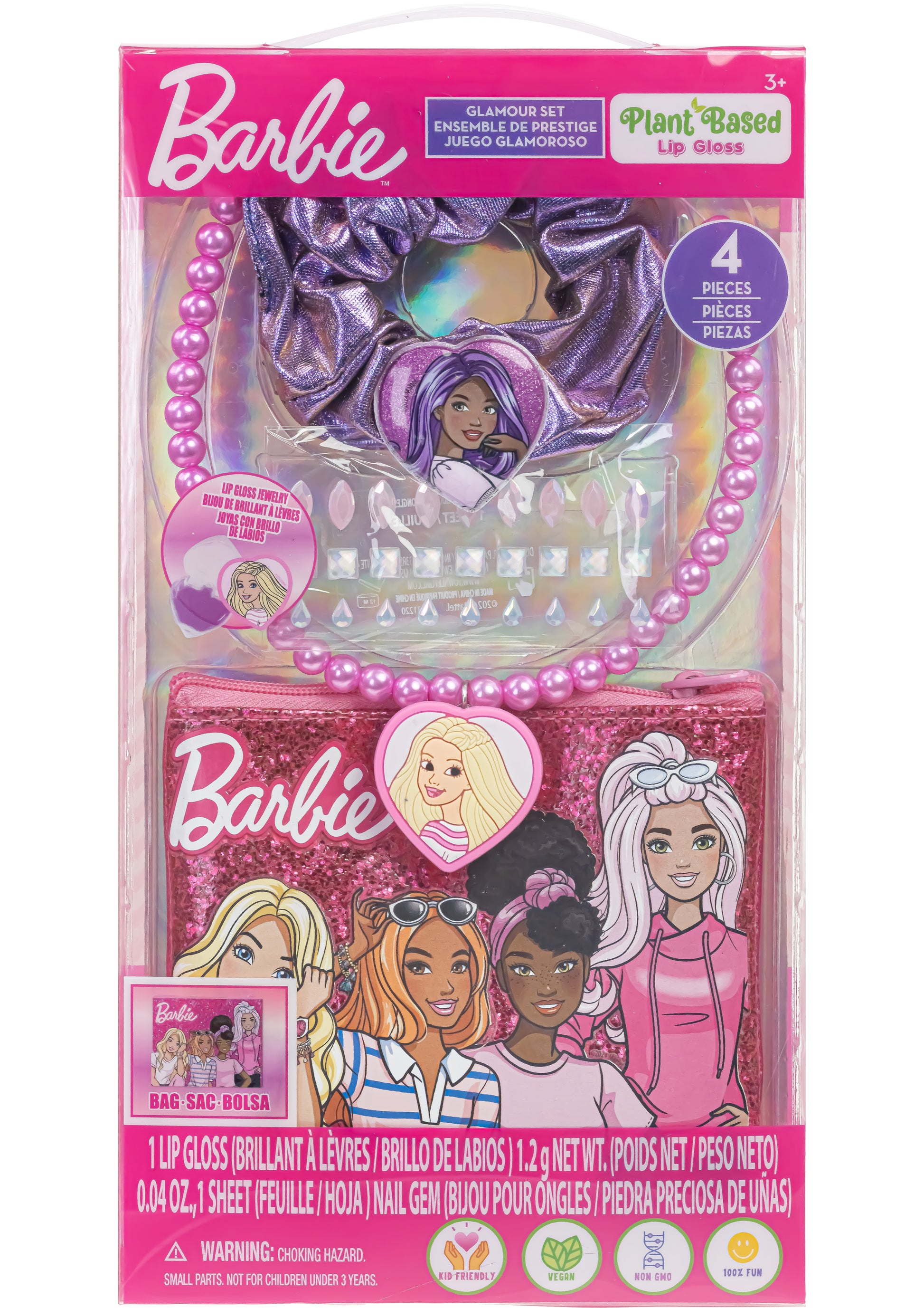 Juego de brillo de labios La Sirenita