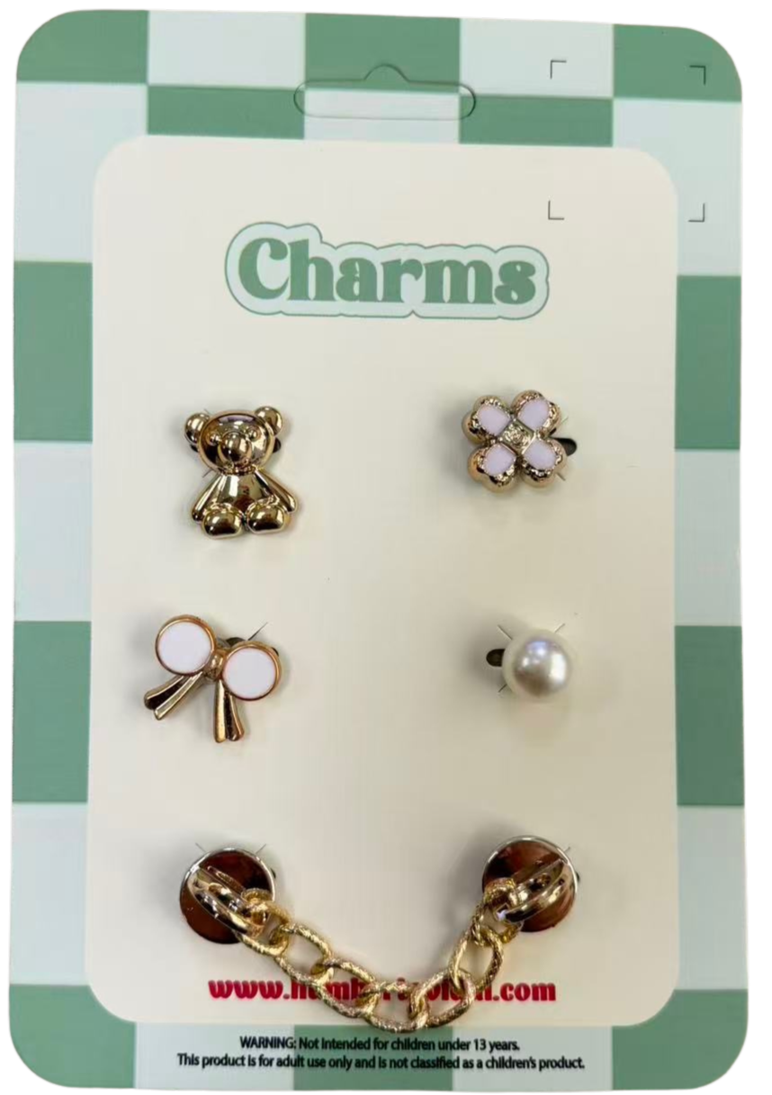 Golden Glam Chain Charms