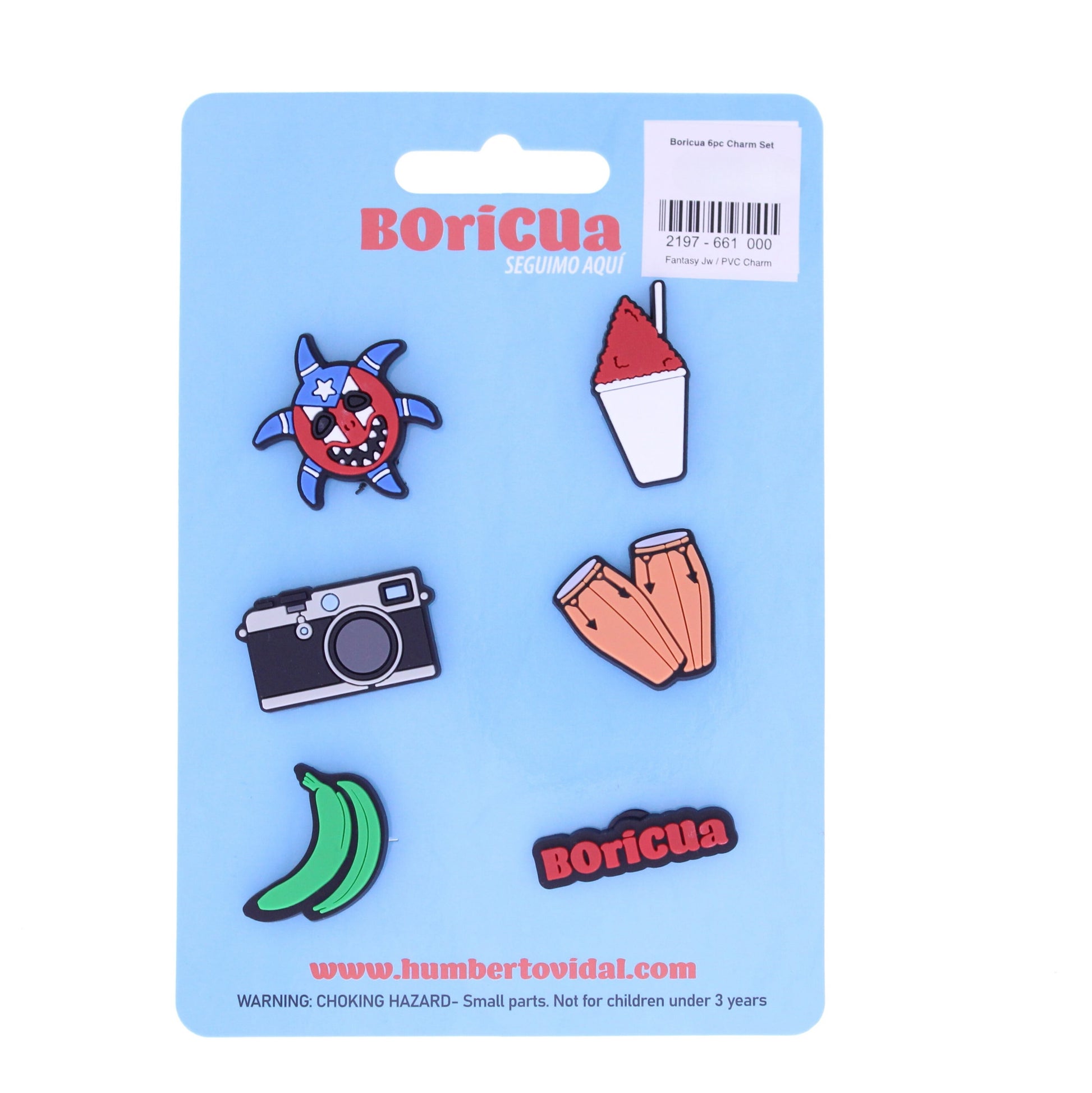 Boricua Charm Set