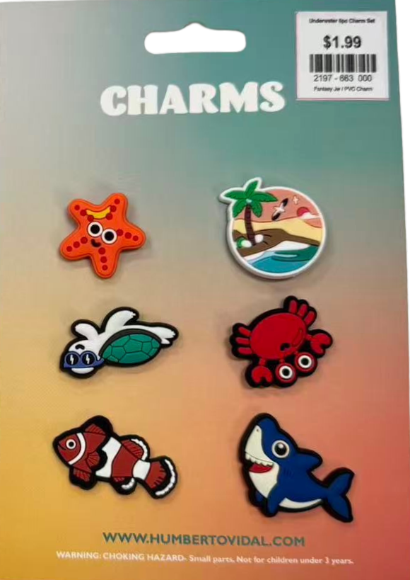 Sea life Charm Set