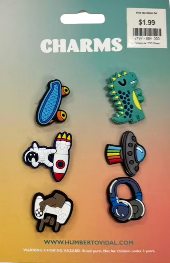 Gamer Charm Set