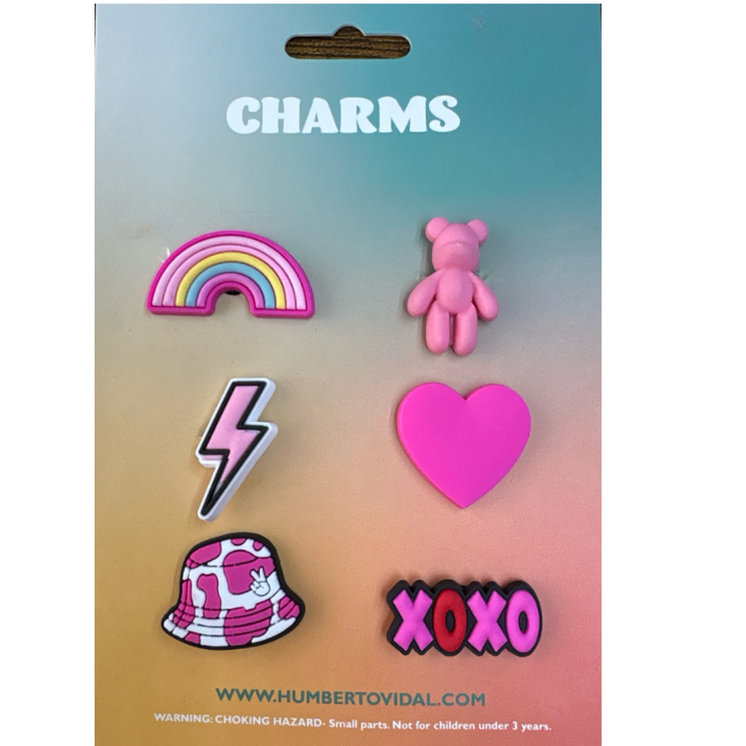 Girly Pop Charm Set