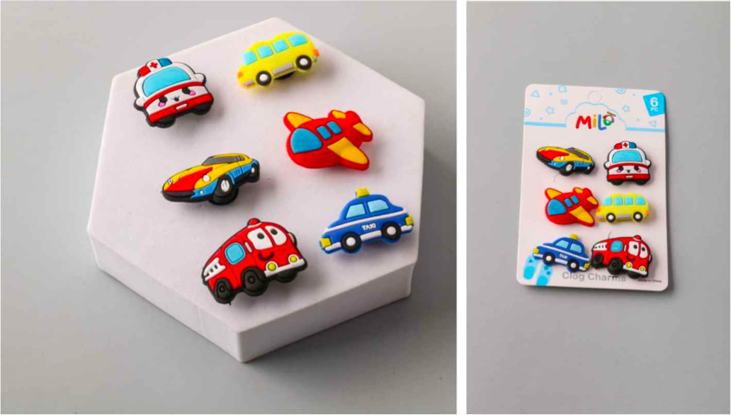 Motor Vehicle Shoe Charms