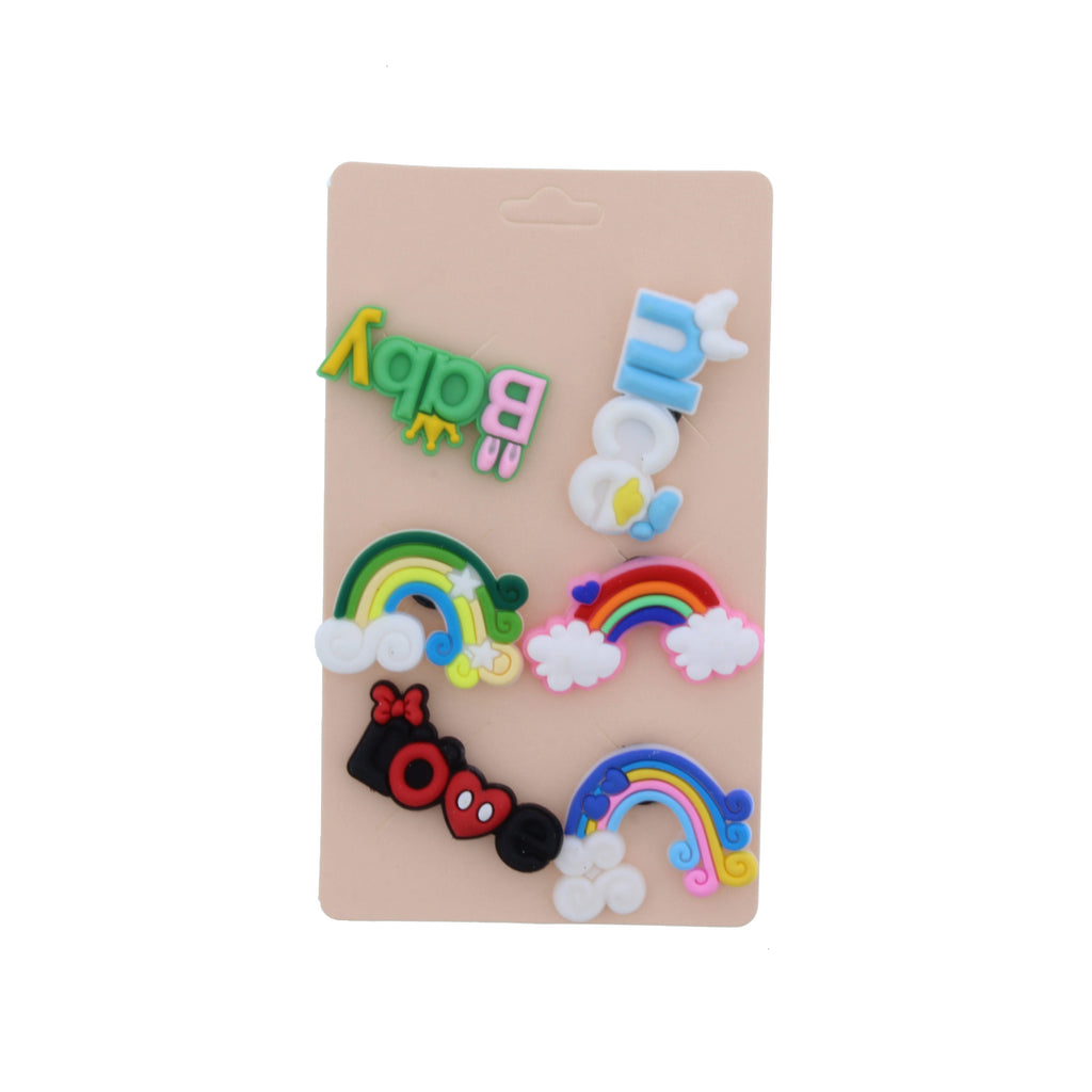 Rainbow Shoe Charm