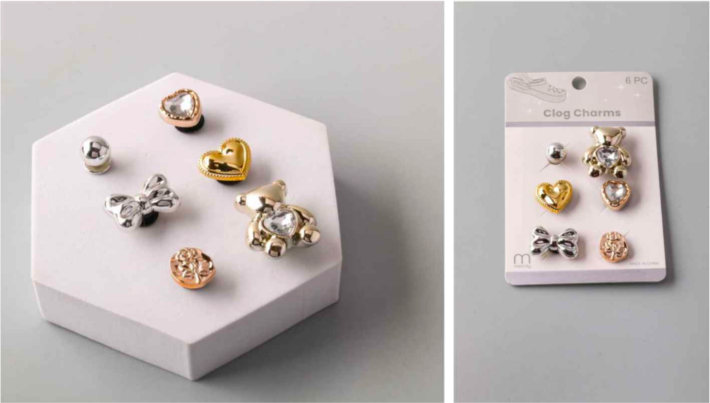 Hearts & co. Shoe Charms