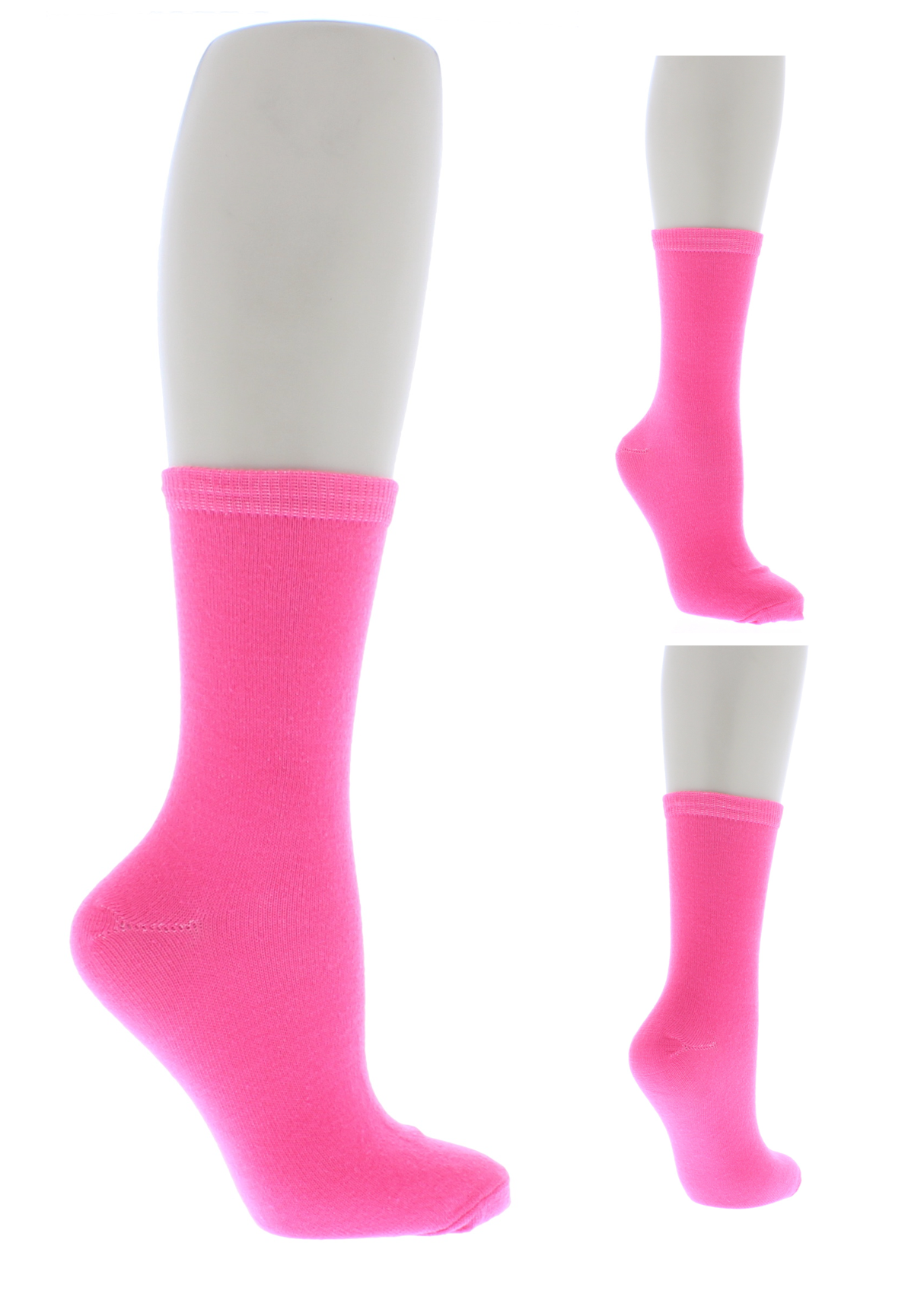Neon Color Crew Sock