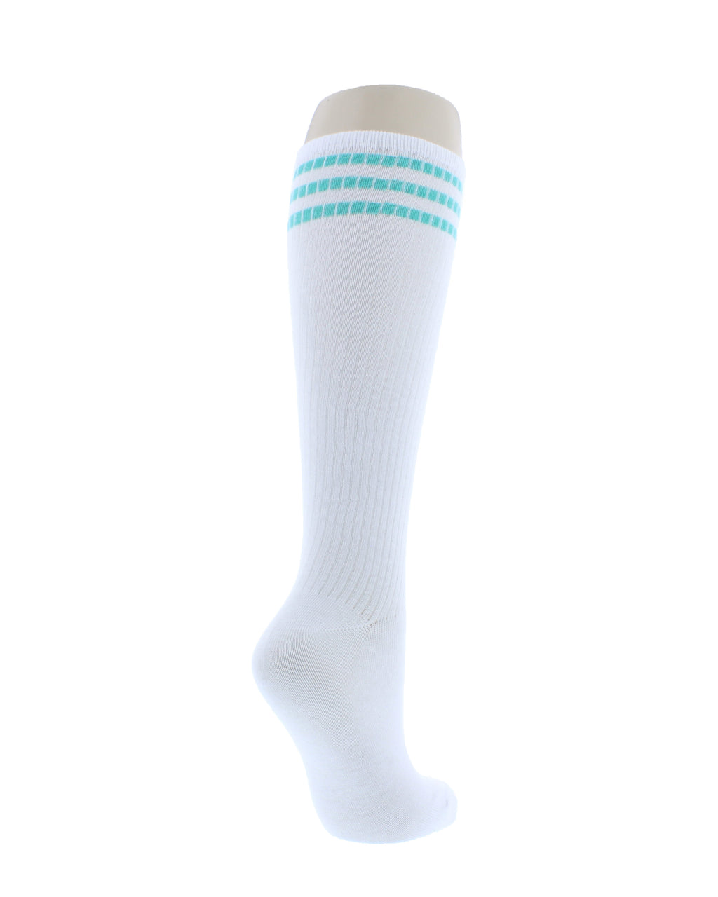 Knee High Sock with Three Stripes