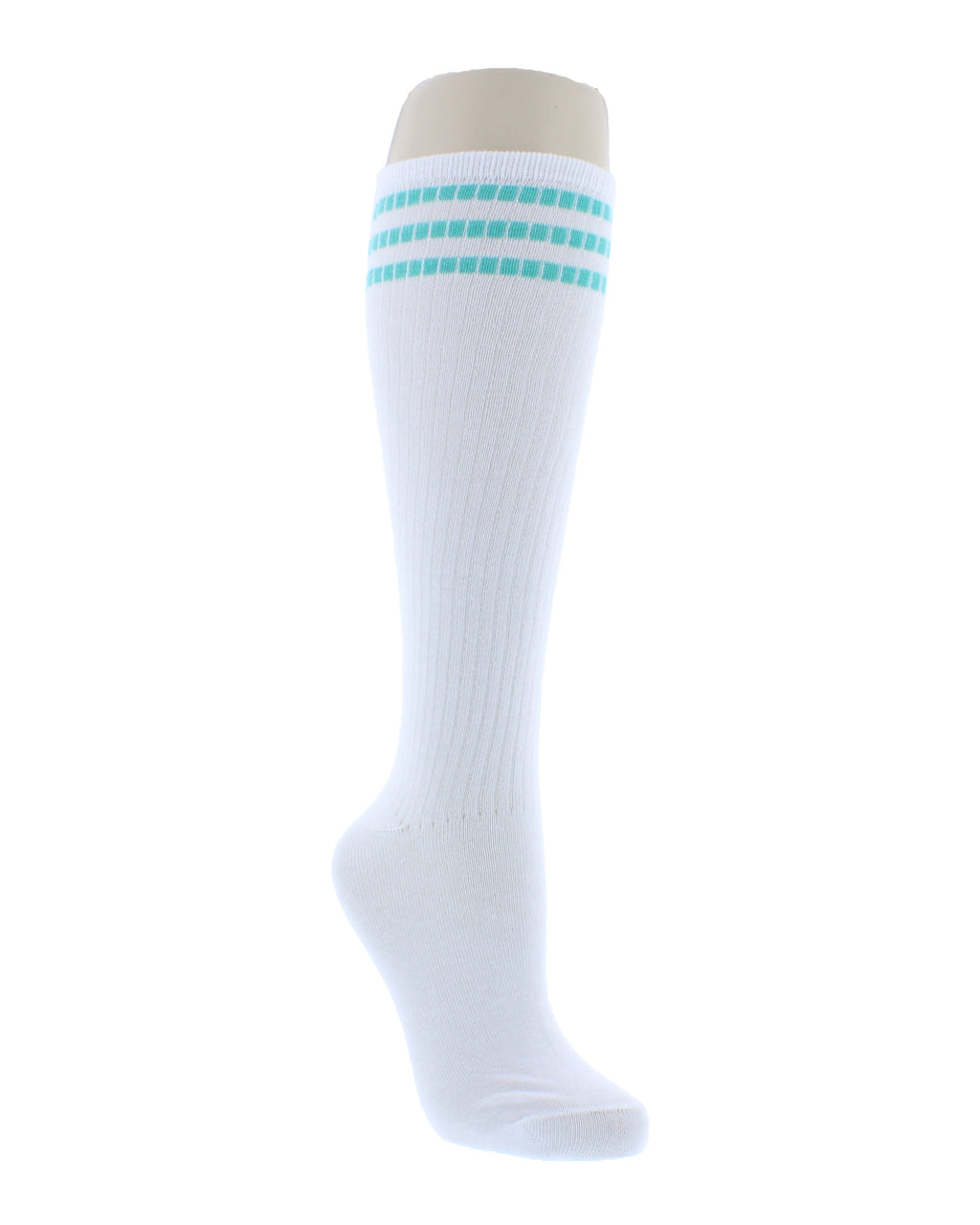 Knee High Sock with Three Stripes