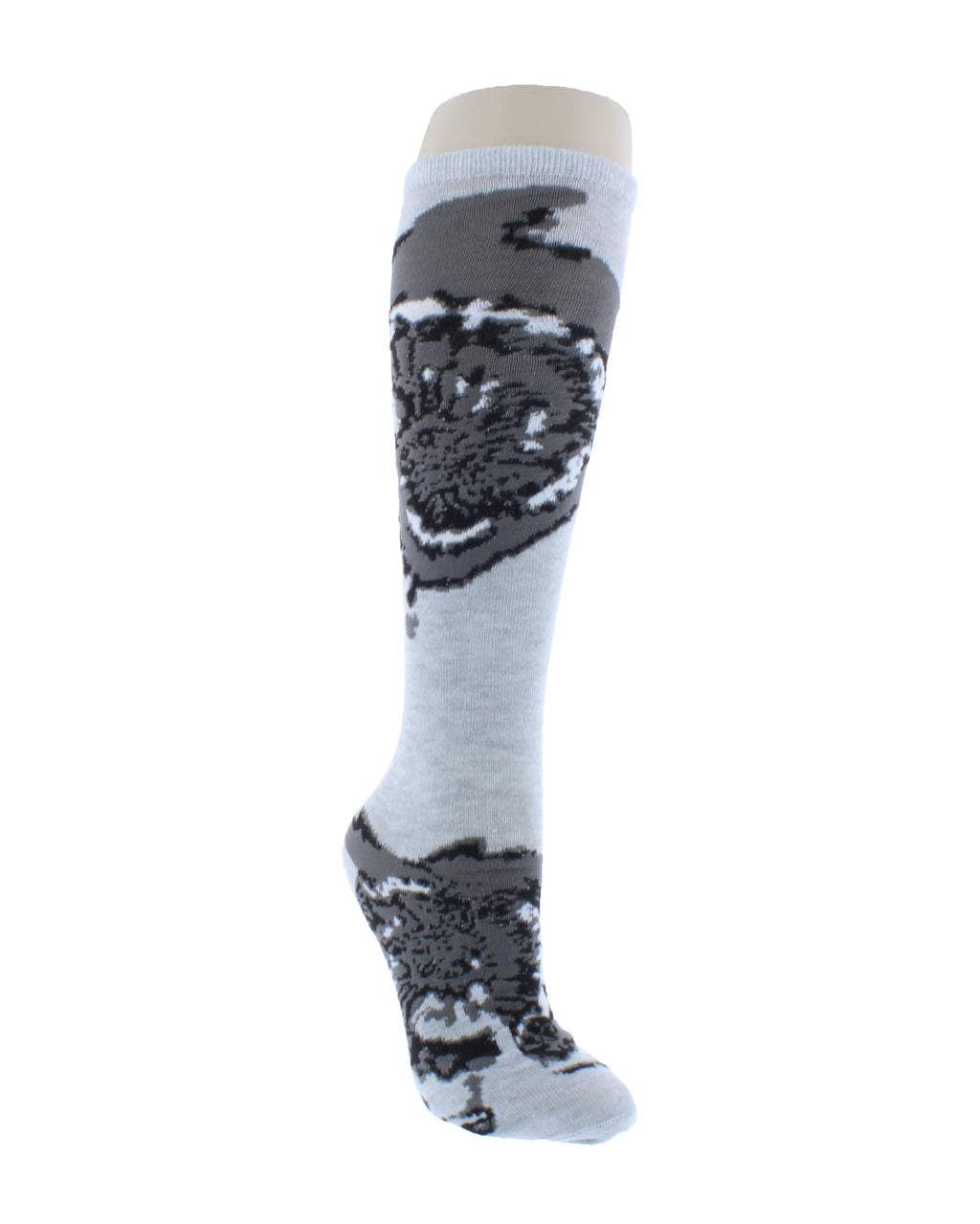 Knee High Sock with Tie Dye Print
