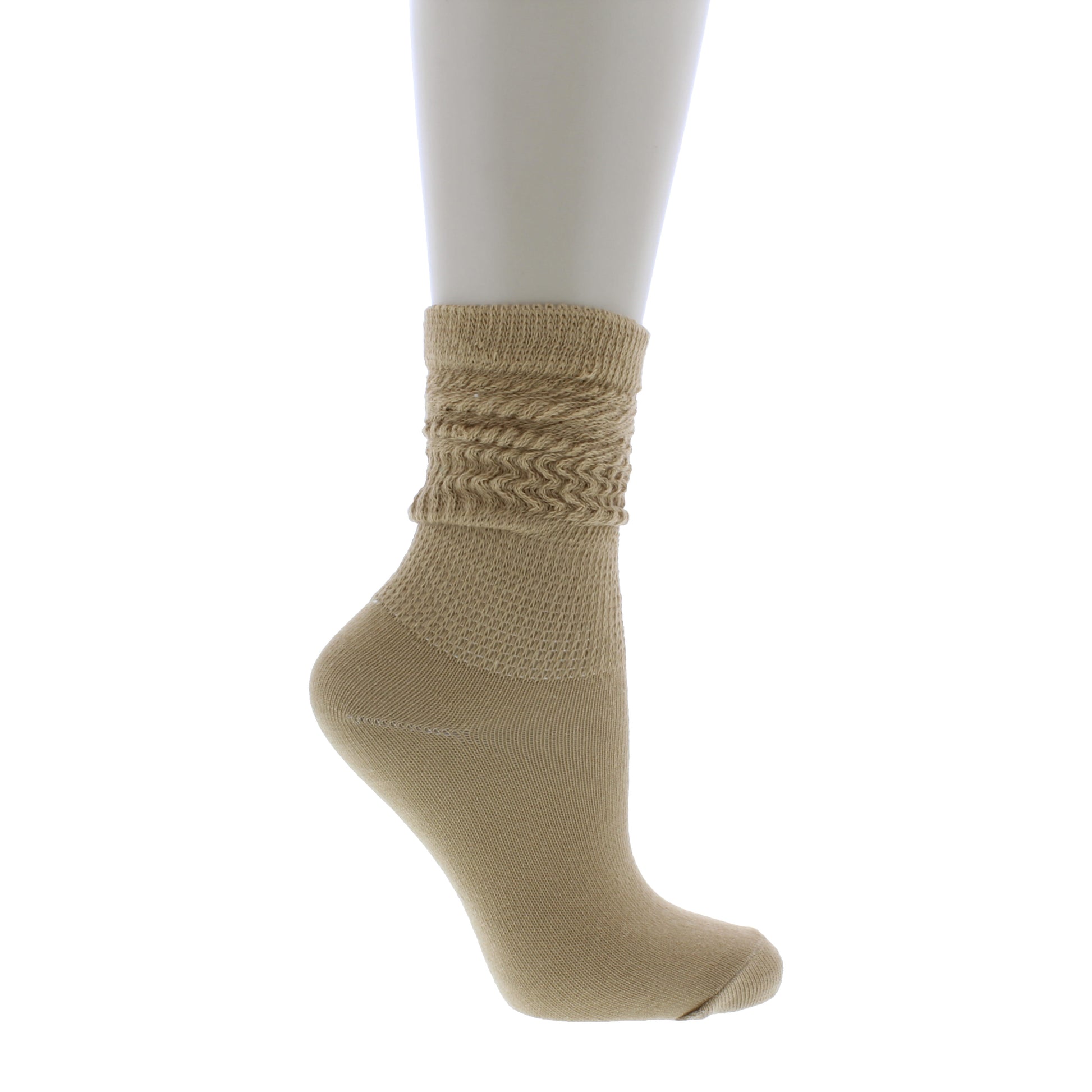 Crew Slouch Sock in Solid Colors