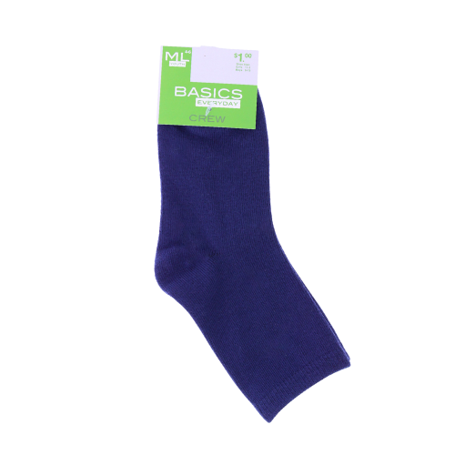 Crew Sock in Solid Colors