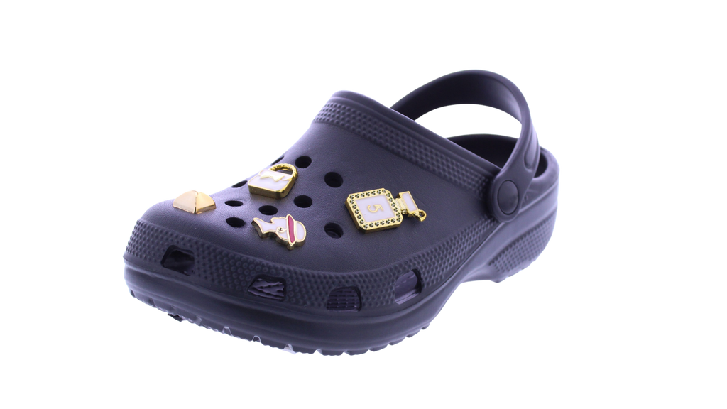 Kids Clog with Metal Charms