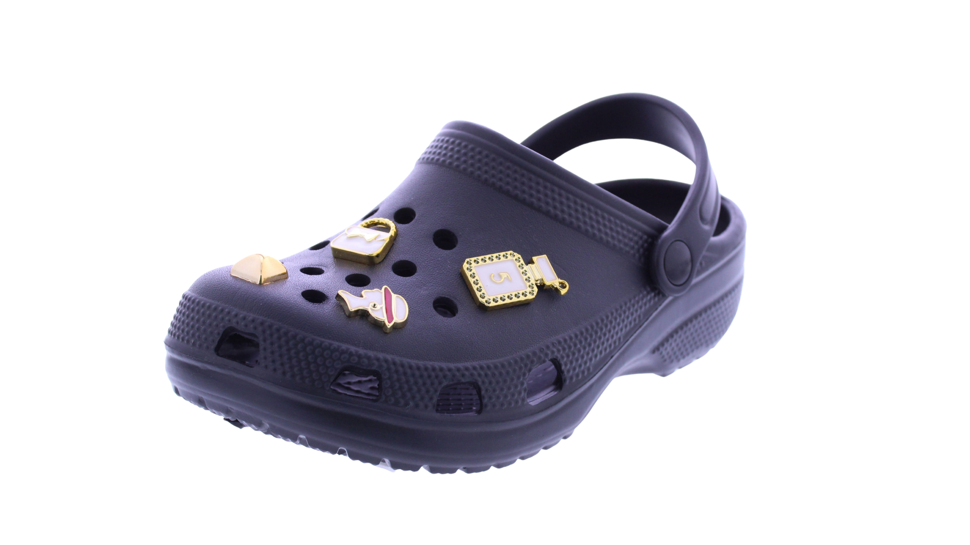 Kids Clog with Metal Charms