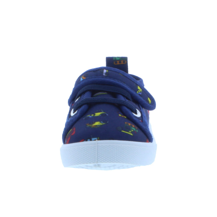 Boys Fabric Sneaker with Velcro Closure