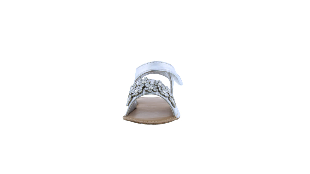 Baby Sandal with Flower Apliques