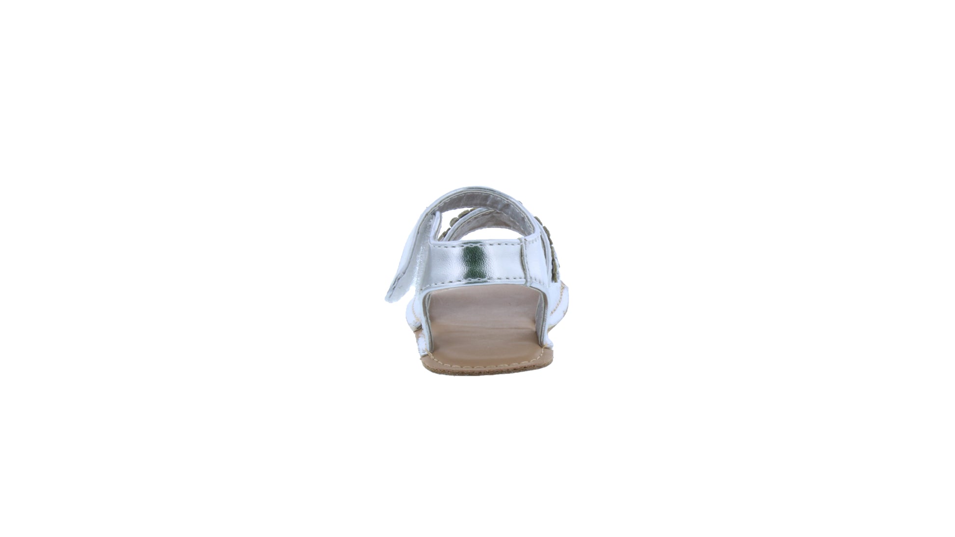 Baby Sandal with Flower Apliques