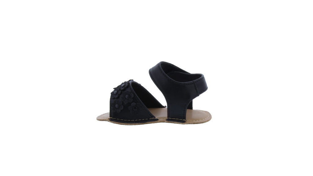 Baby Sandal with Flower Apliques