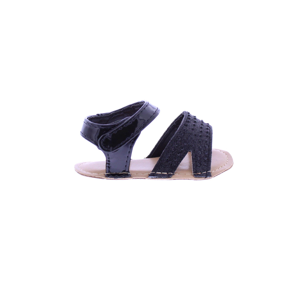 Baby Glitter & Rhinestone Sandal with Bow