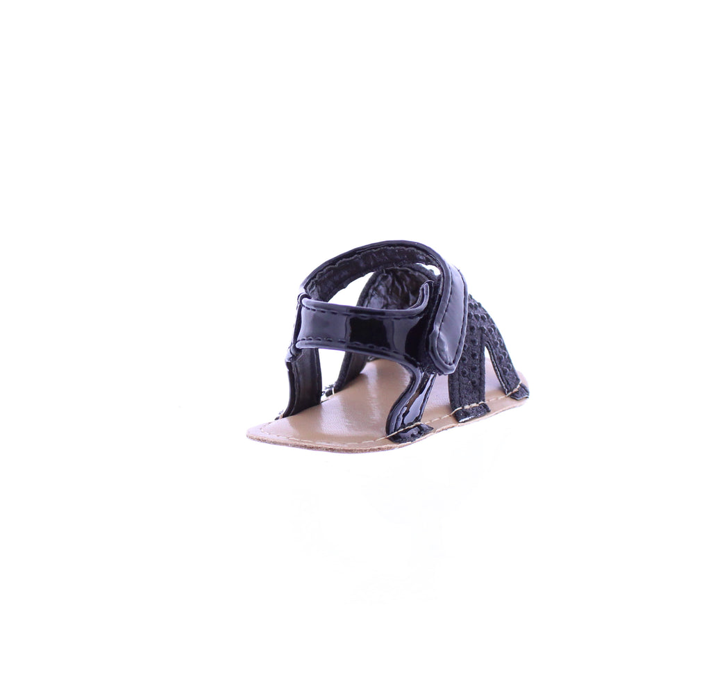 Baby Glitter & Rhinestone Sandal with Bow