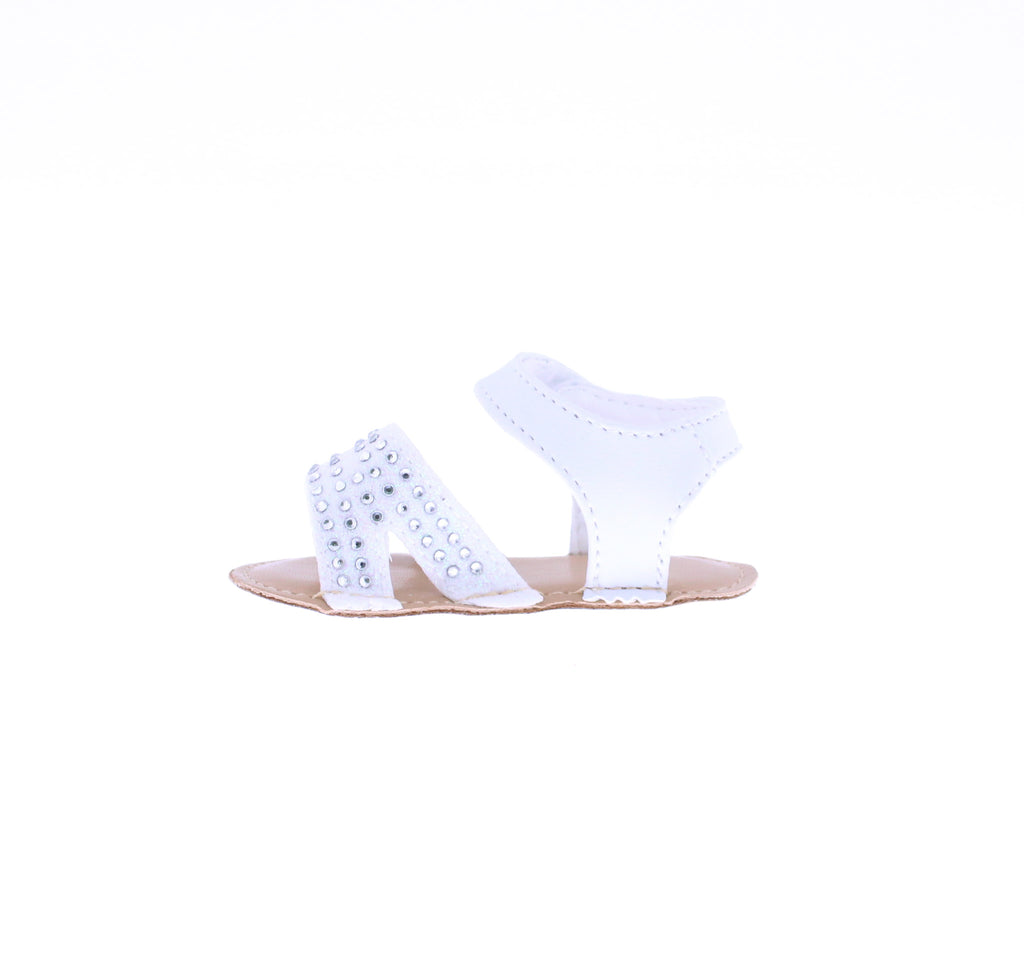Baby Glitter & Rhinestone Sandal with Bow