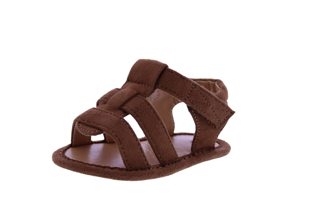 Baby T-Strap Suede Sandal