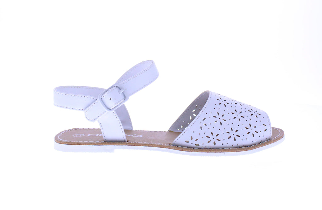 Girls Abarca Sandal with Buckle Closure