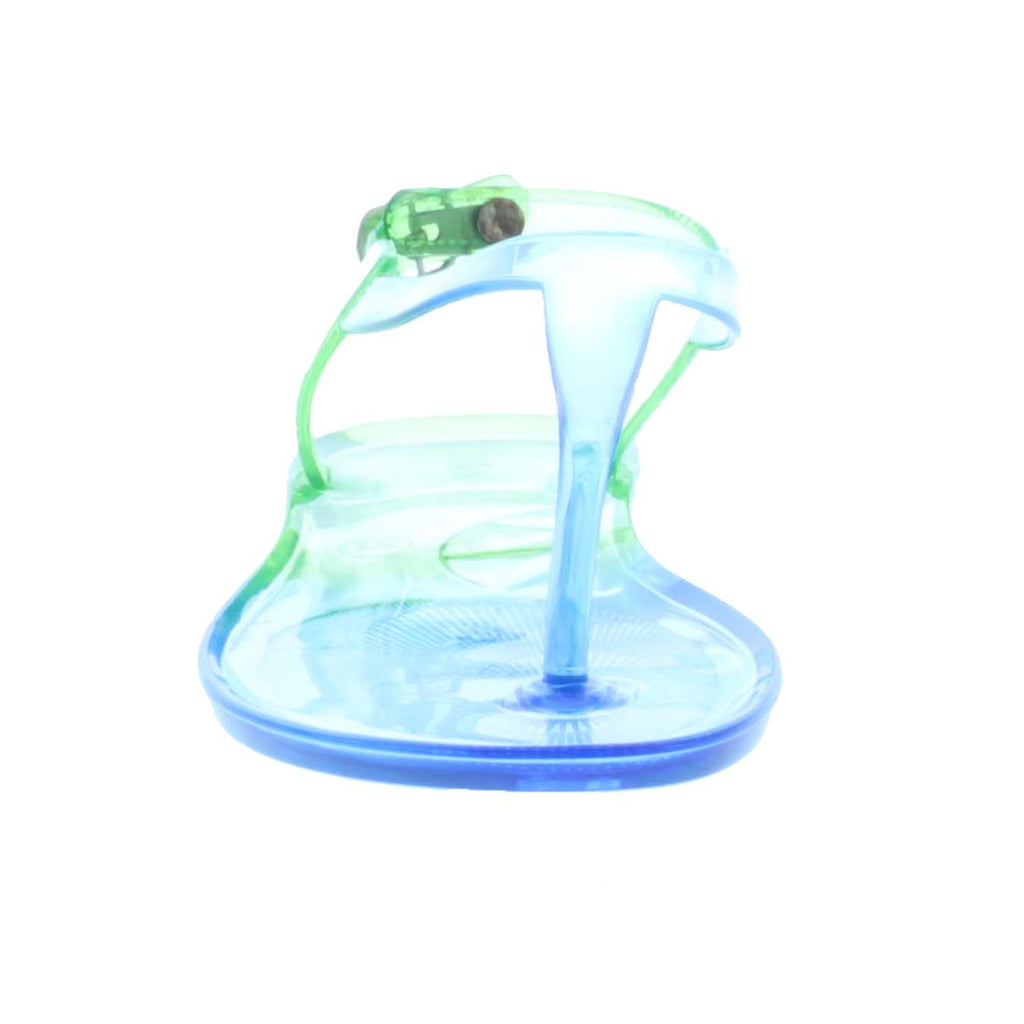 Girls Plastic Sandal with Buckle Closure