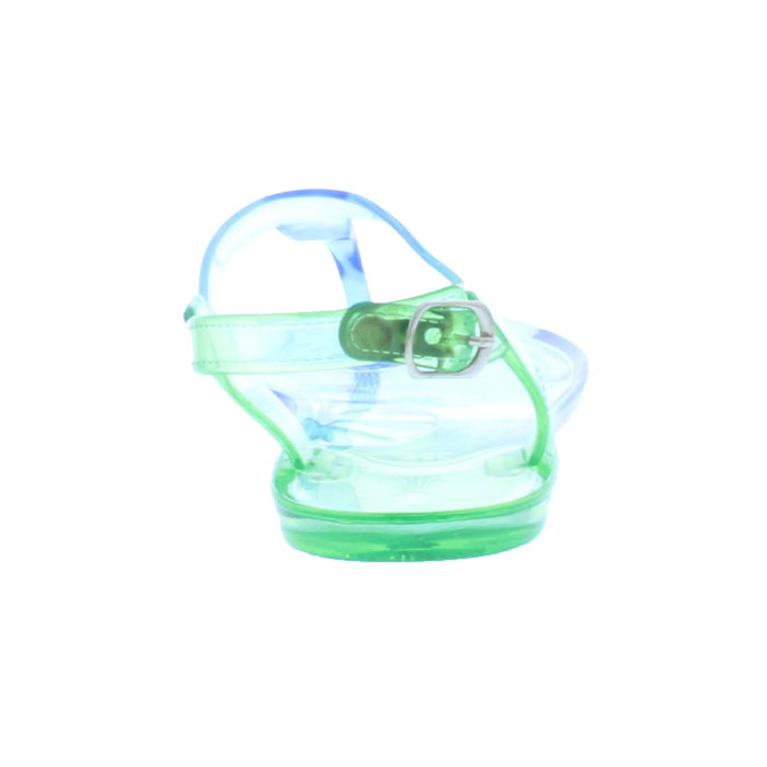 Girls Plastic Sandal with Buckle Closure