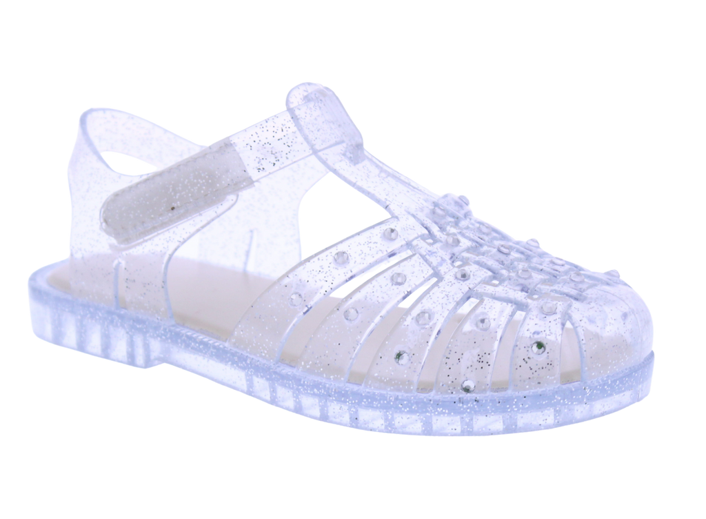 Girls Plastic Glitter Ballerina with Rhinestone