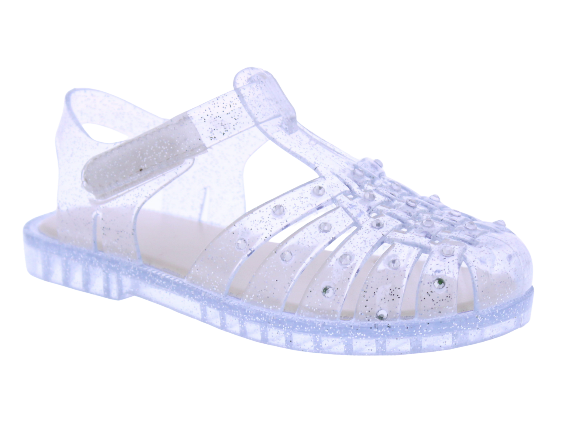 Girls Plastic Glitter Ballerina with Rhinestone