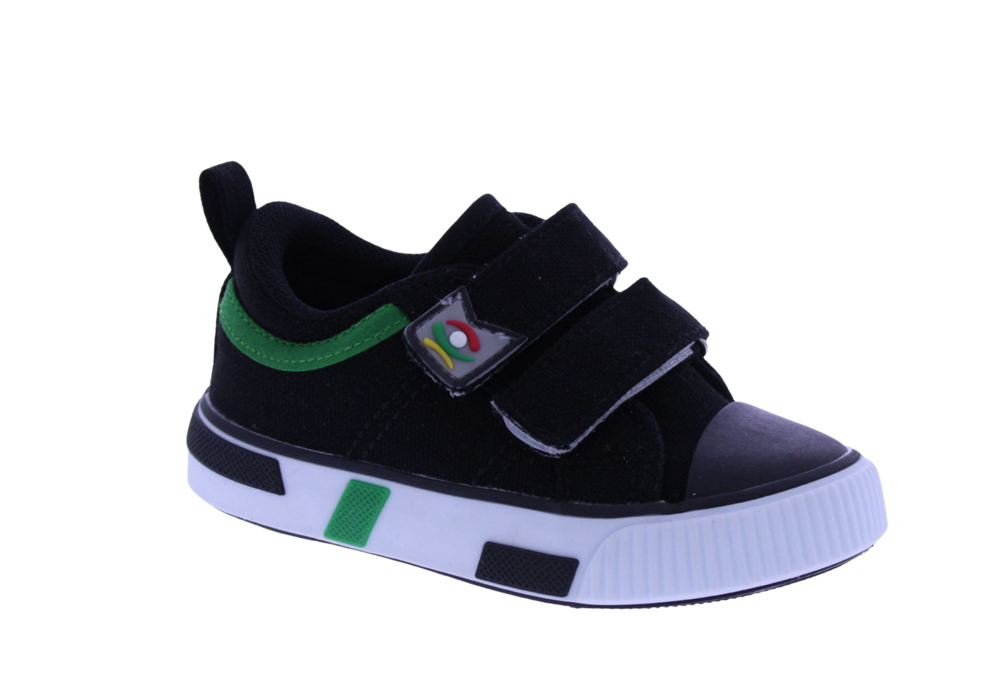 Kids Double Velcro Strap Sneaker