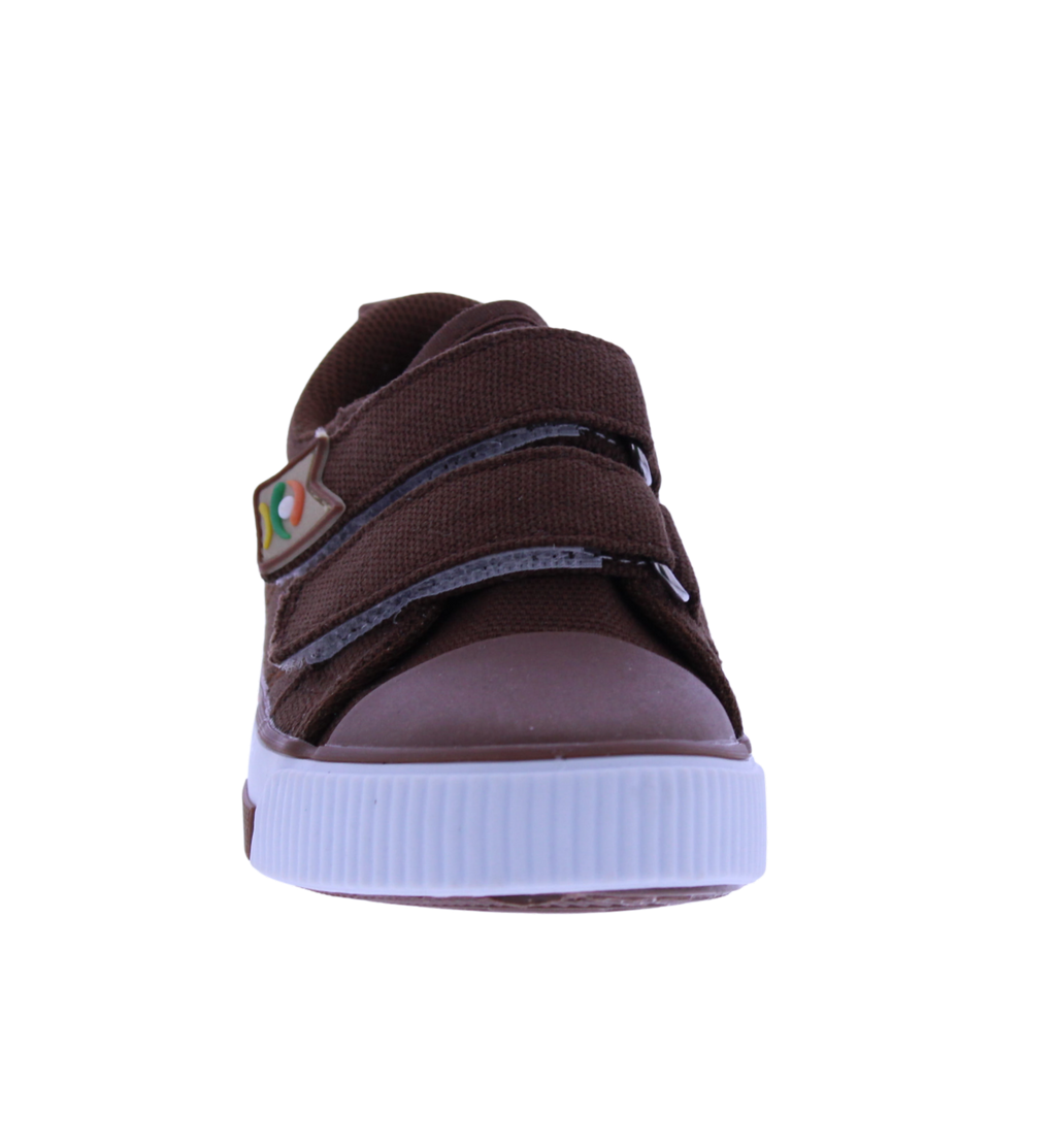 Kids Double Velcro Strap Sneaker
