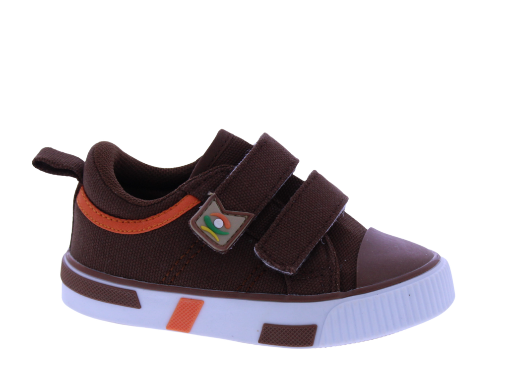 Kids Double Velcro Strap Sneaker