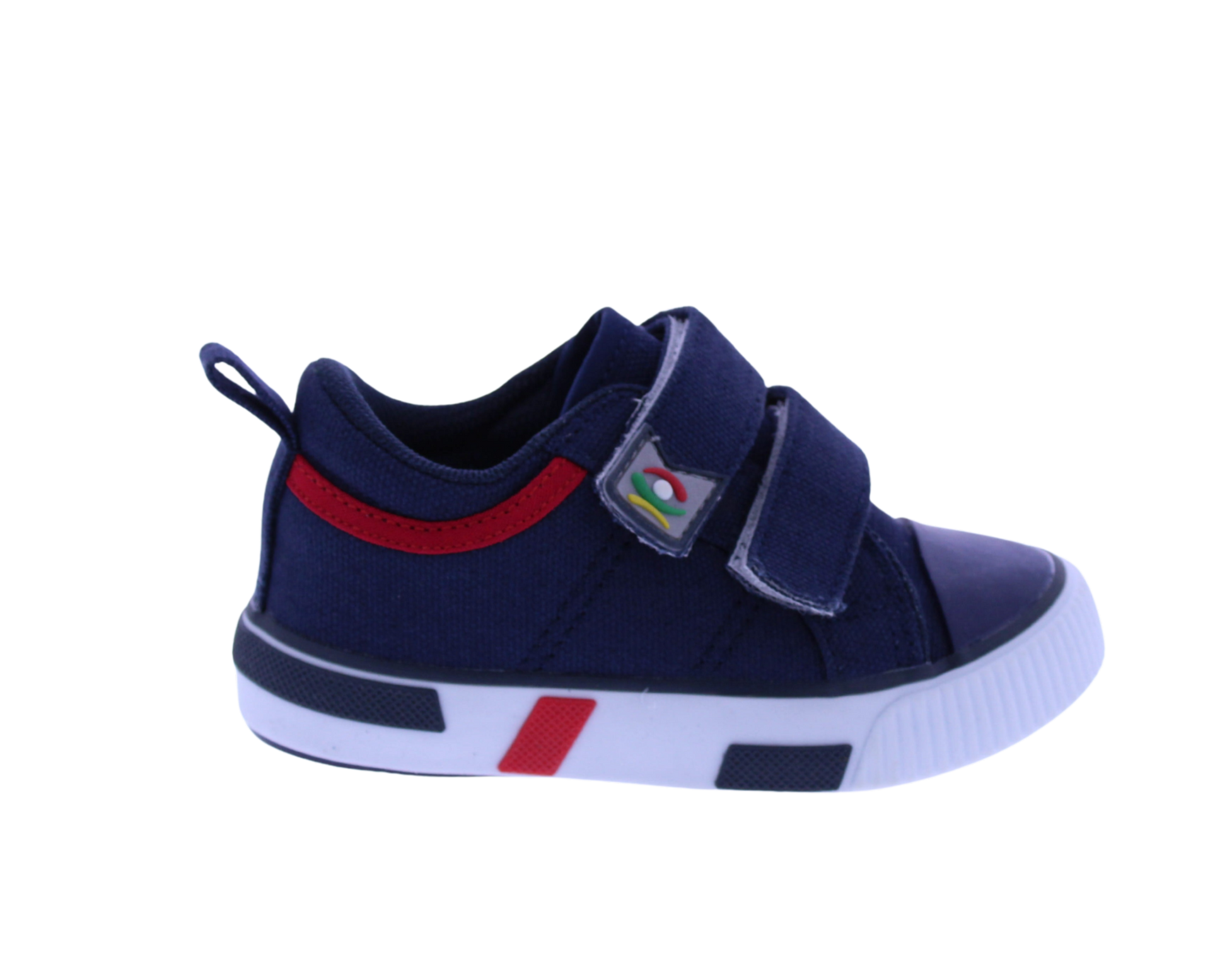Kids Double Velcro Strap Sneaker