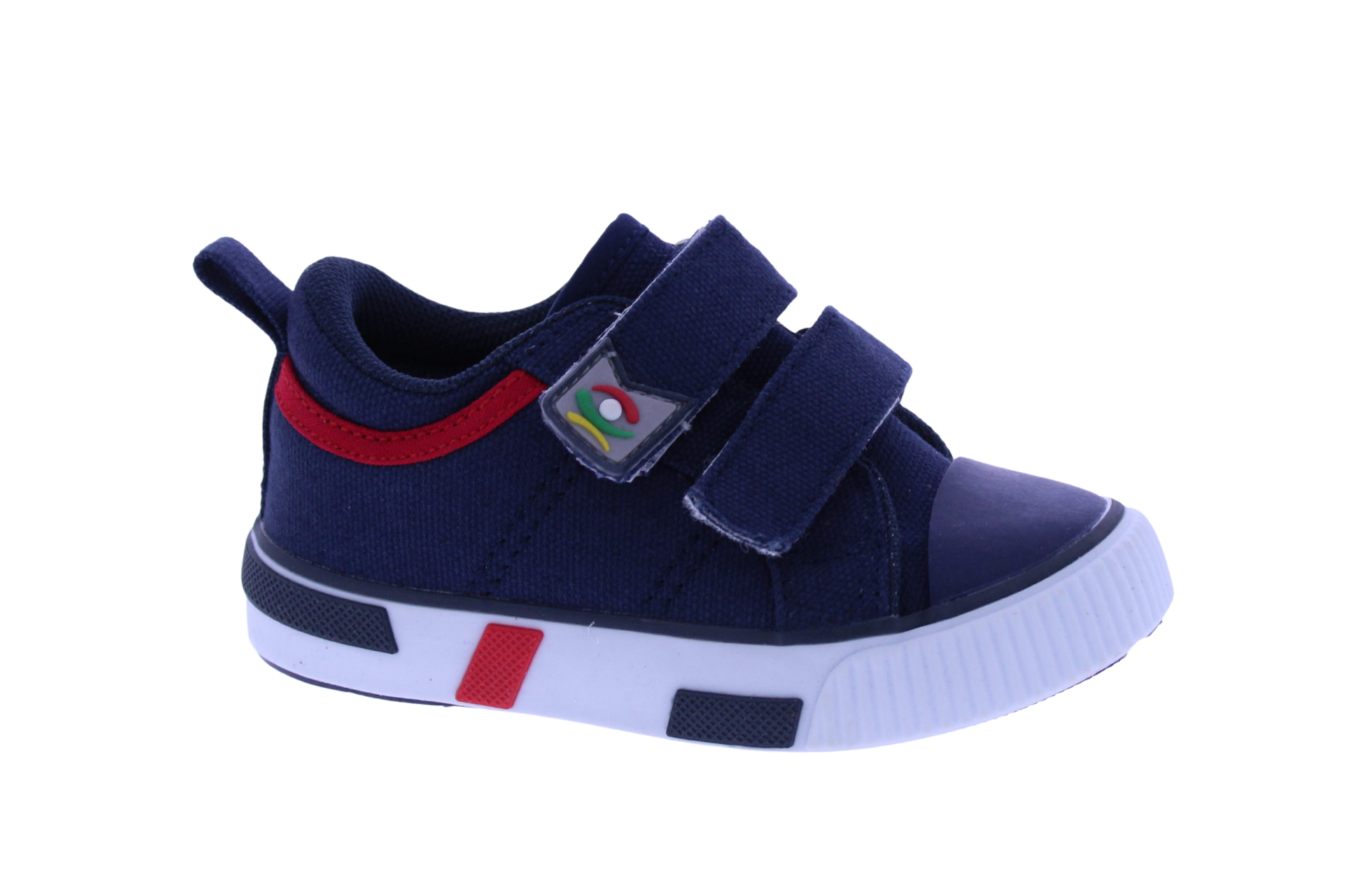 Kids Double Velcro Strap Sneaker