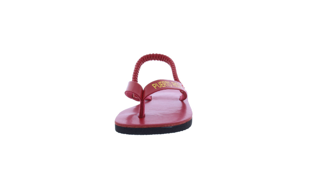 Kids Puerto Rico Faux Leather Flip Flop