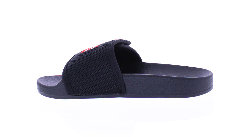 Kids Velcro Fly Knit Slide with Puerto Rico Flag