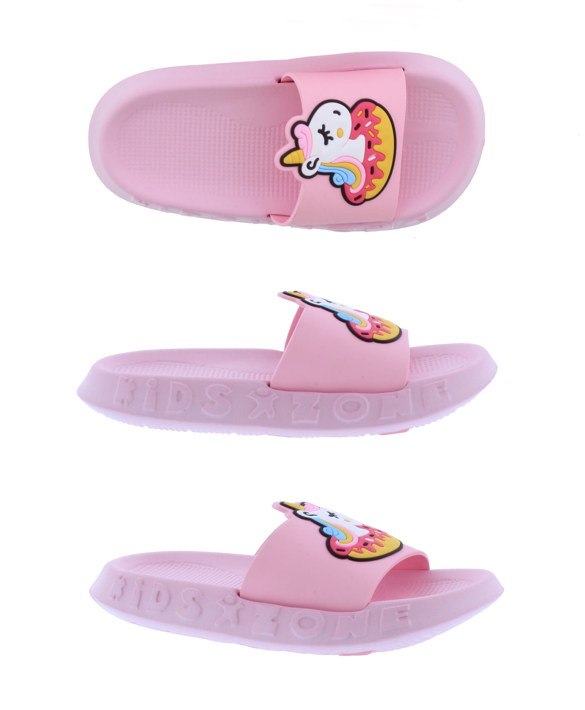 Girls Unicorn & Ice Cream Print Slide