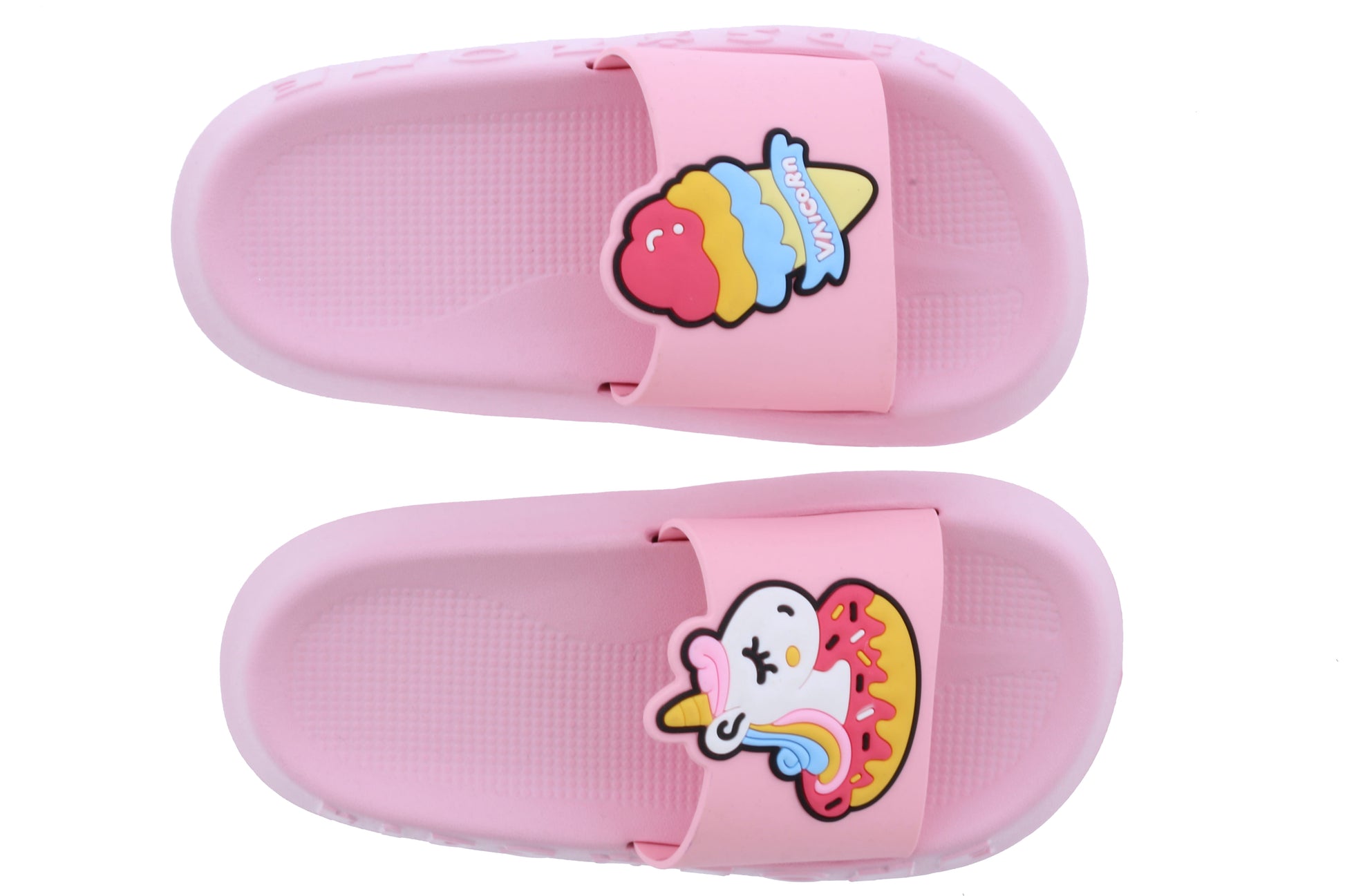 Girls Unicorn & Ice Cream Print Slide