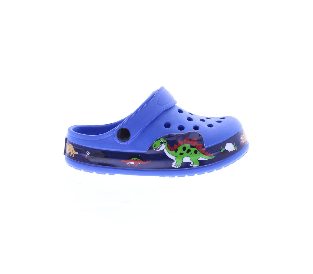 Kids Clog with Dinosaur Light Up Band