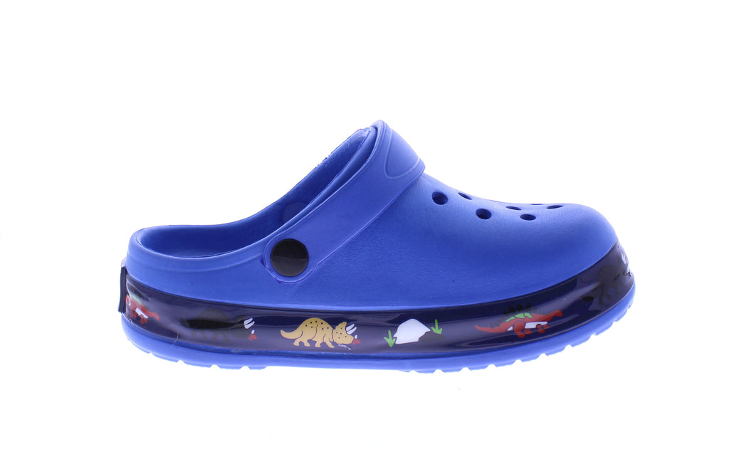 Kids Clog with Dinosaur Light Up Band