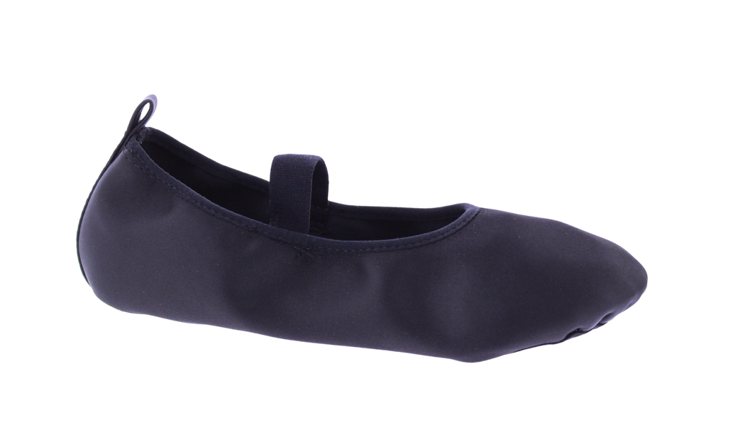 Girls Satin Ballet Slipper