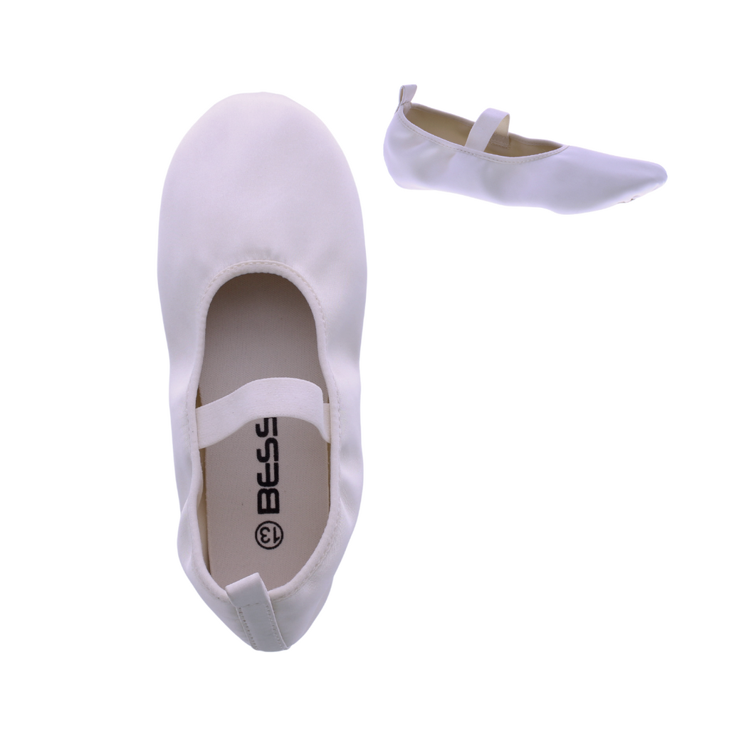 Girls Satin Ballet Slipper