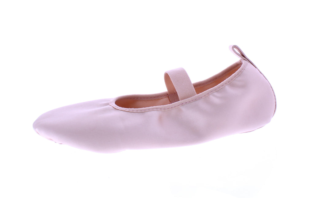 Girls Satin Ballet Slipper