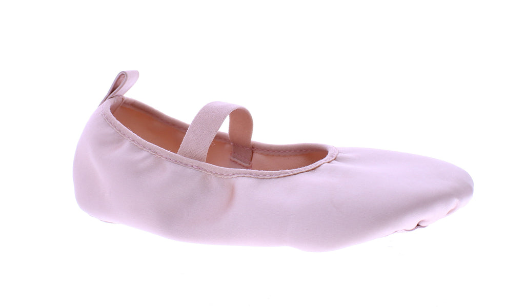 Girls Satin Ballet Slipper