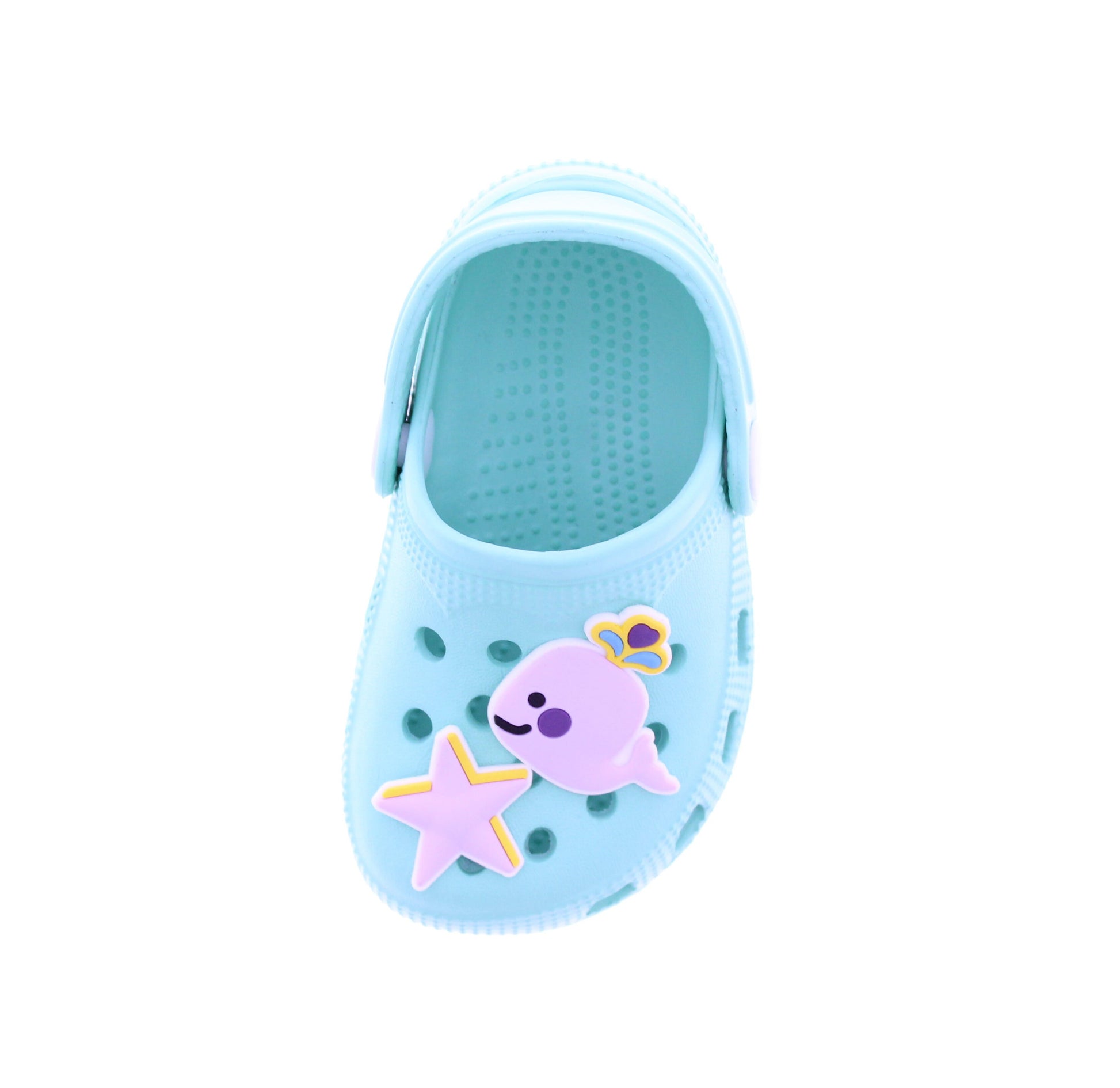 Girls Clog with Sea life Charms