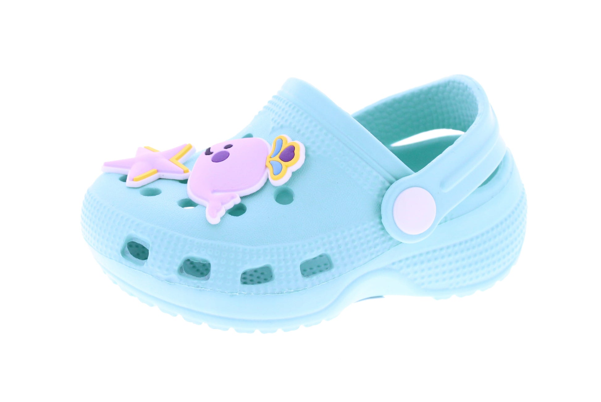 Girls Clog with Sea life Charms