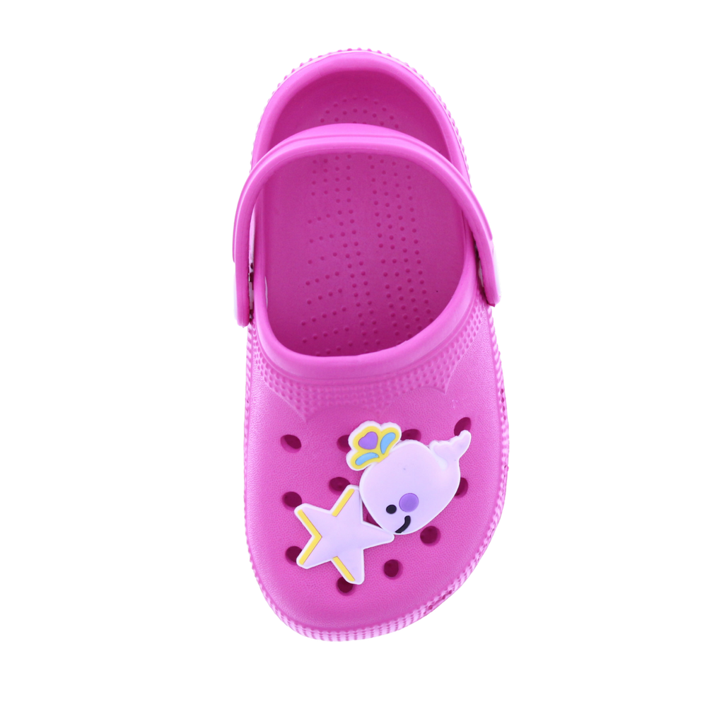 Zueco Goma Niña Sirena Iluminada
