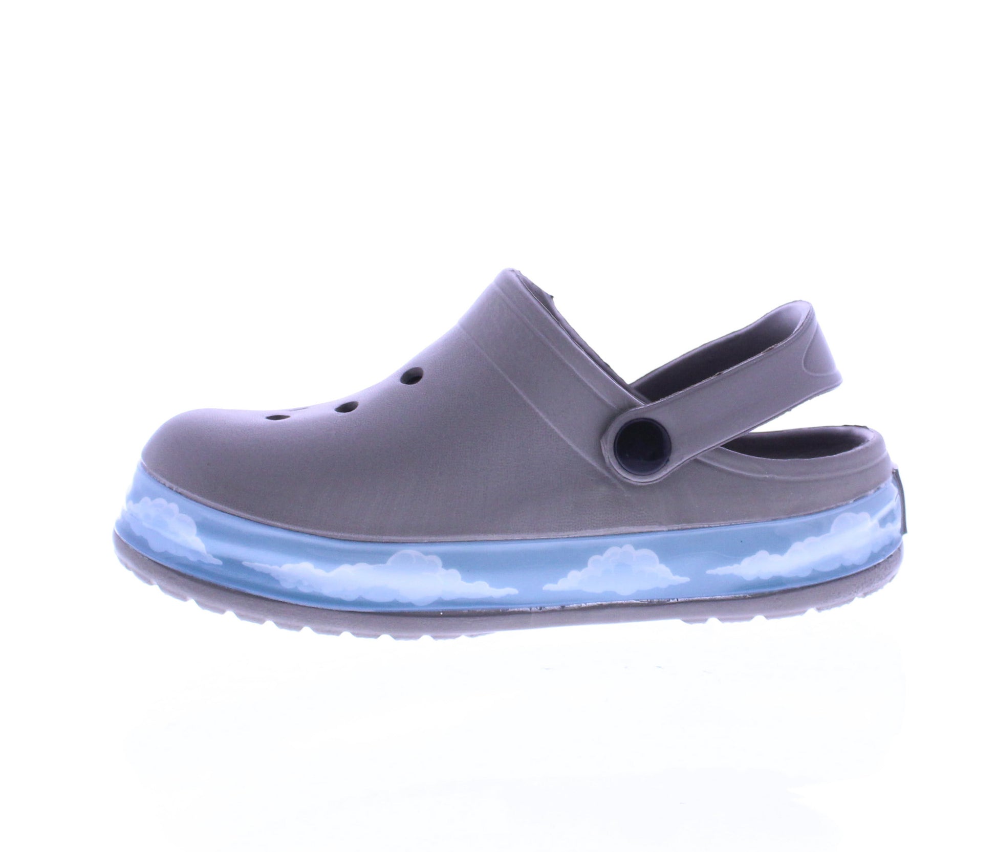 Kids Clog with Airplane Light Up Band